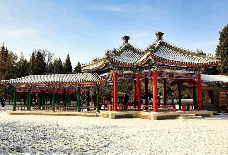 京城雪景之天坛雪韵之三（完）