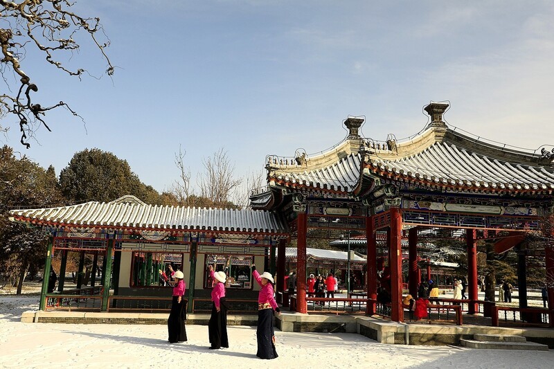 京城雪景之天坛雪韵之三（完）