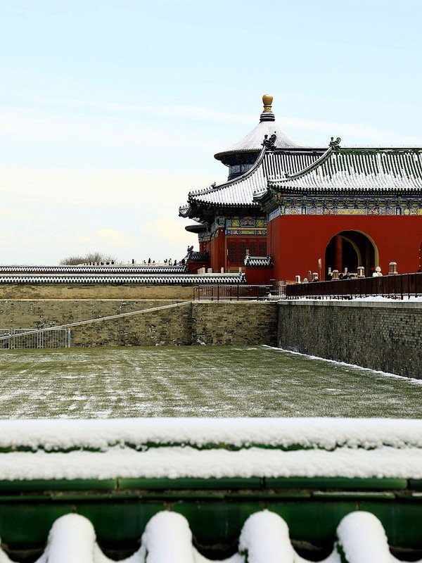 京城雪景之天坛雪韵之二
