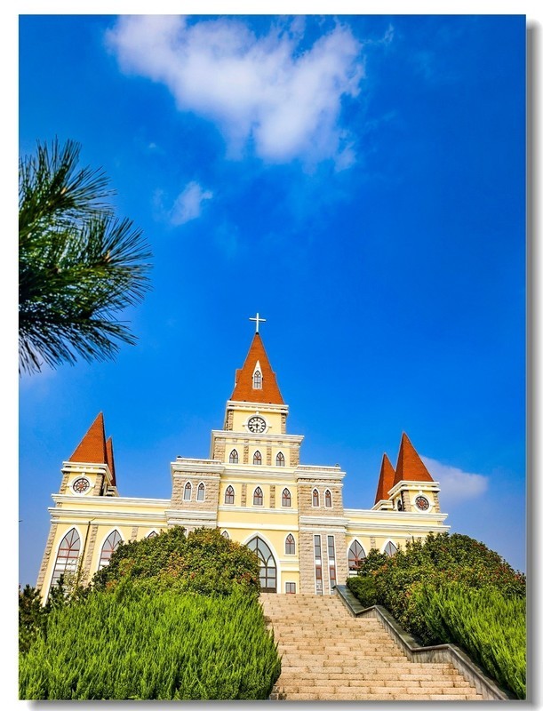 青岛镜台山基督教堂（一）