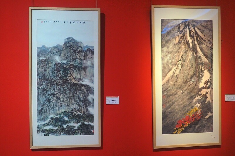《第五届中国画双年展全国巡回展》上
