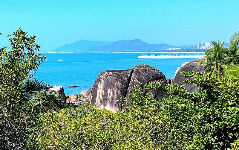 2100--42【不老松：纪实摄影】《山河锦绣》南国风情：海南峊三亚天涯海角景区！