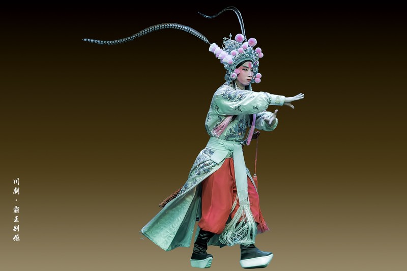 舞台摄影：川剧折子戏《霸王别姬》（胡琴）（之一）