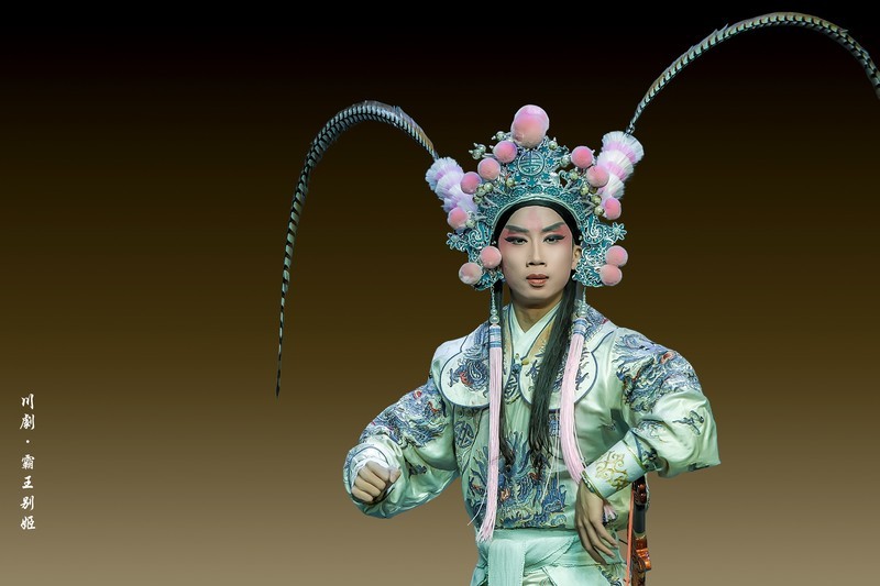 舞台摄影：川剧折子戏《霸王别姬》（胡琴）（之一）