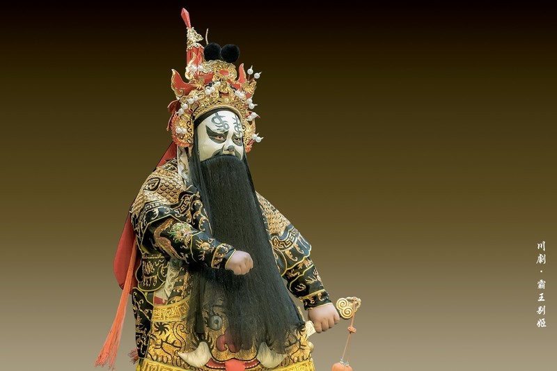 舞台摄影：川剧折子戏《霸王别姬》（胡琴）（之一）