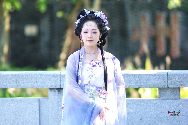 【云裳漫染紫烟轻】---芝栀