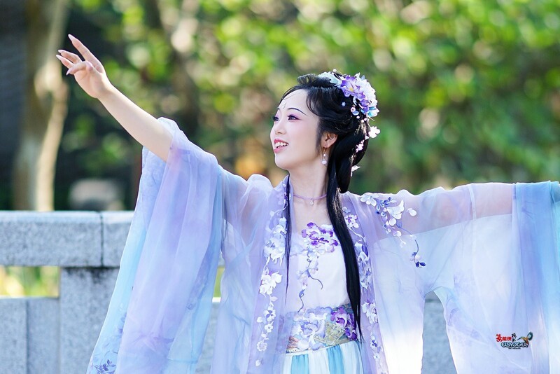 【云裳漫染紫烟轻】---芝栀