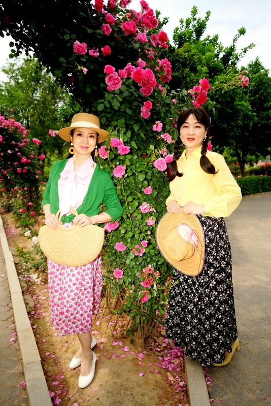 环境人像---花园里的佳丽！