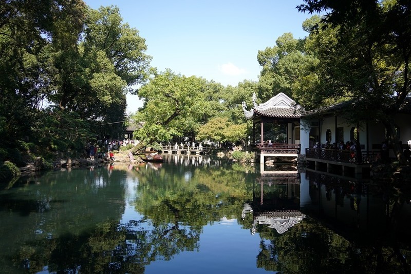 惠山古镇秋高气爽